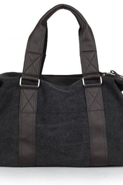 New Men backpack in Black / Briefcase / Backpack / Messenger / Laptop / Men's Bag / Women's bag / travel bag / handbag / shoulder bag--T039