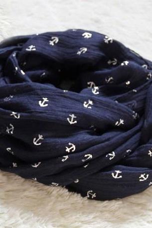 Little Anchors Infinity Scarf