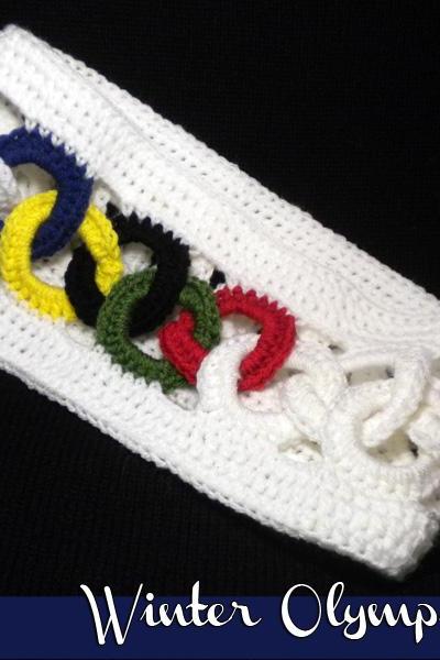 Winter Olympics Cowl Crochet Pattern