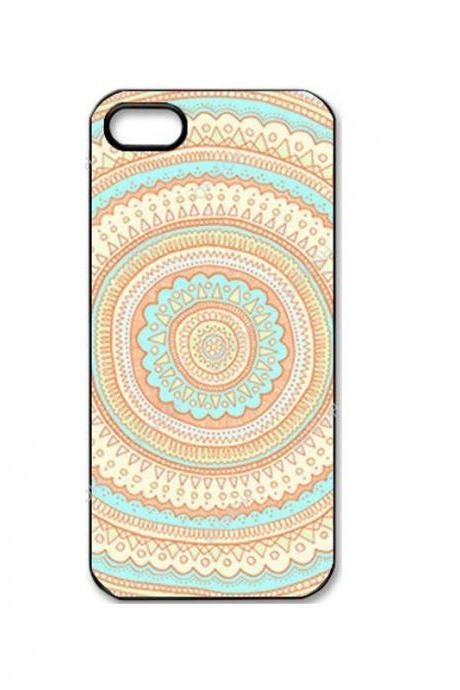 S5Q Retro Vintage Aztec Geometric Tribal Hard Case Back Cover For iPhone 5 5S AAACRE