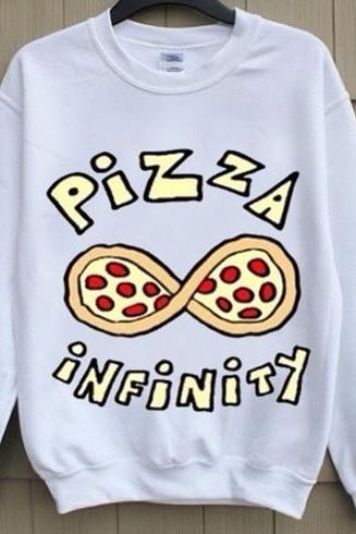 2014 Harajuku Pizza Infinity Sweatshirt Jumper