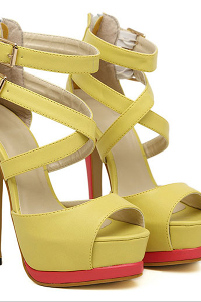 Hippie Fashion Heels