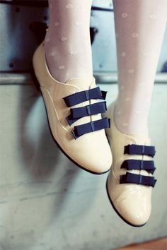 Oxford Bow Cute Shoes
