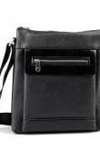 Men Black Handbag (28cm x 25cm) Tote Bag Hobo Men's Handbag Black Reporter Bag