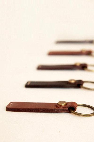 Leather Key Chain/ Leather Key Holder/ Key Chain Keeper /Key ring