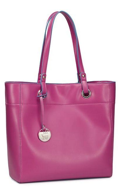 Elegant Two Pieces Rose Pink Fashion Handbag