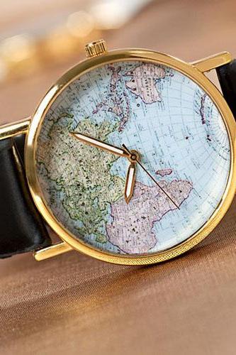 world map Watches
