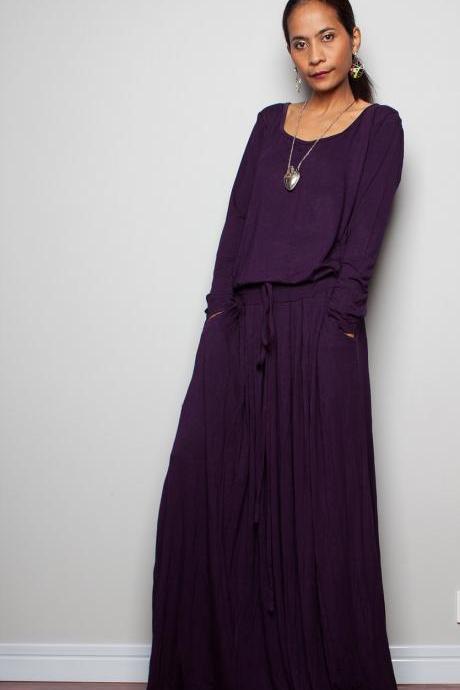 Purple Maxi Dresses for Casual and 