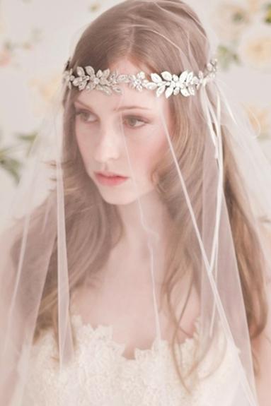 Bridal Accessories Angel designs Tiaras Hair Accessories Wedding accessories crystals headband/forehead hair accessories /necklace