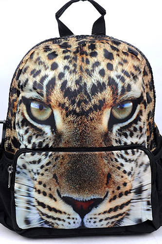 3D Tiger Animal Backpack Cute Schoolbag