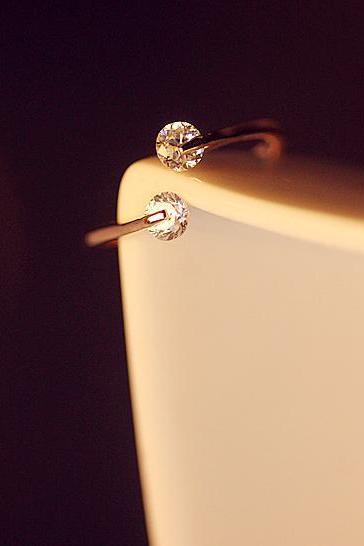 Zircon diamond opening ring