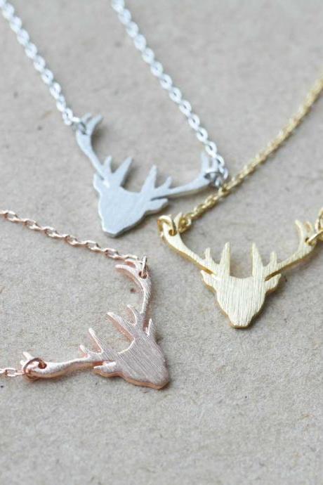 Elk Deer Necklace