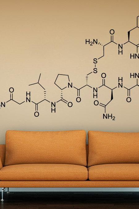 Love Molecule - Oxytocin wall sticker, decal for home decor