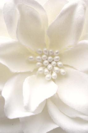 Gardenia Bridal Flower Hair Clip
