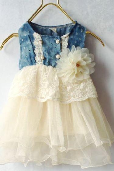 Ivory Dress for Newborn,Ivory Infant baby Girls Props for Newborn Girls