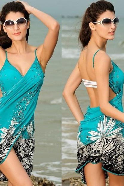 Sexy, Slinky Summer Bikini Dress - available in 2 patterns