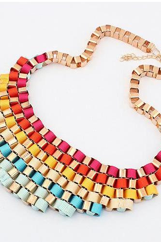 New Bubble Necklace,colorful Necklace, Bubble Necklace,Bib Necklace,Bib Bubble Necklace,Bridesmaid Gifts,Christmas Gift