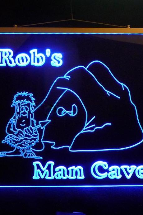 Personalized Game Room, Man Cave, Garage LED Sign, Multi-Color Changing