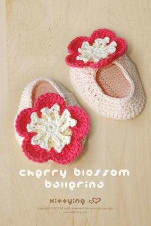 Cherry Blossom Ballerina Crochet Pattern, Symbol Diagram (pdf) By Kittying