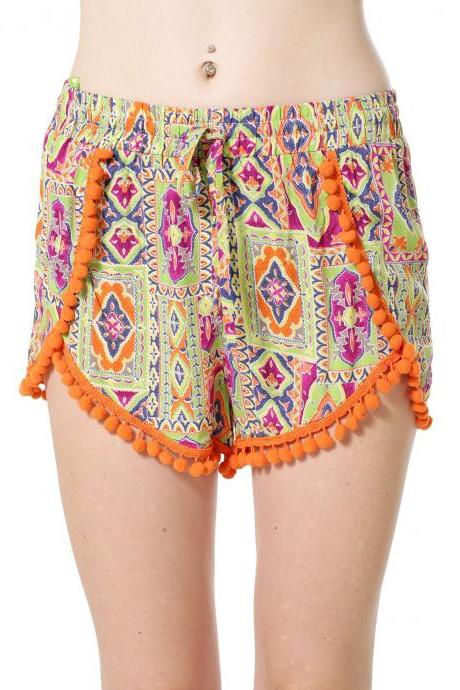 Hippie Pom Pom Shorts