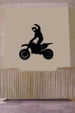 Dirtbike Rider Mx X Games Version 101 Decal Sticker Wall
