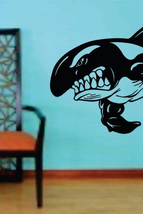 Killer Whale Version 101 Decal Sticker Wall Art Graphic Fish Ocean Scuba Dive