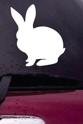 Rabbit Decal Sticker Vinyl Decal Sticker Art Graphic Stickers Laptop Car Window