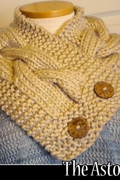 The Astoria Cowl knitting pattern