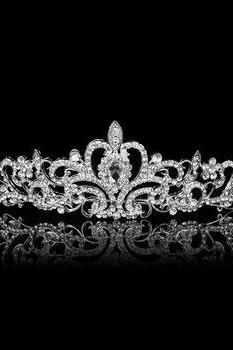 *FREE SHIPPING* Korean rhinestone tiara crown bridal accessories B18