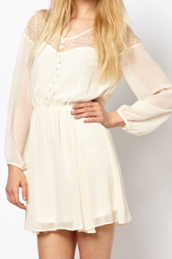 Long-sleeved Lace Dress Ax0828013ax