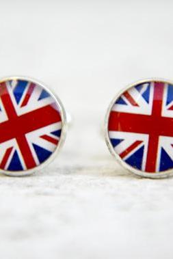 Union Jack Cufflinks, United Kingdom, UK, Britain, British Flag, History