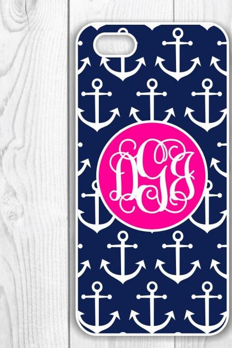 Anchor iPhone 4 /4S Case - Nautical Cusom Case - Protective iPhone Hard Cases
