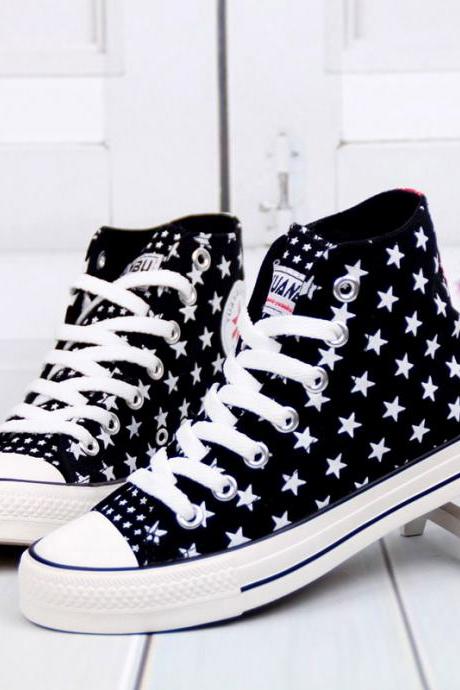 Star Canvas Sneakers