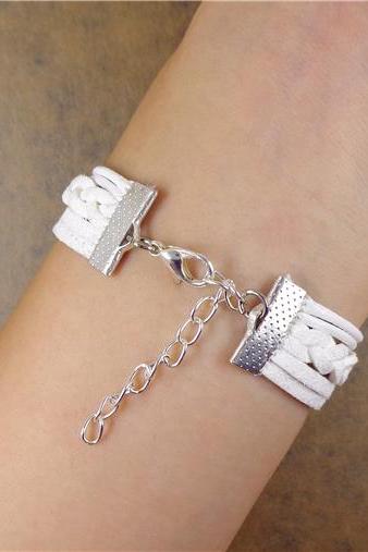 Personalized Infinity Bracelet, Lucky Tree Bracelet, Friendship Bracelet, Birthday Gift, Christmas Gift