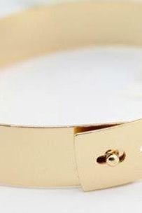 Rouelle SOLSTICE 14 Karat Gold Set of Two Cuff Upper Arm Bracelets in Gold or Silver: cuff bracelet, cuff upper arm bangle, upper arm bangle