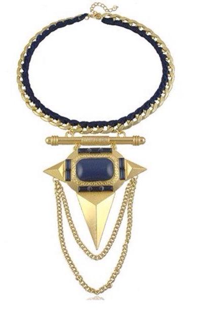 Rouelle AZTEC necklace: tribal necklace, silver necklace, antique necklace, gypsy choker, Tibetan necklace, aztec necklace, turkish necklace