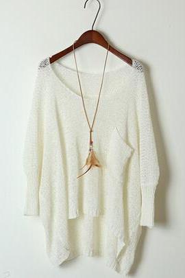 Loose Knit Sweater Coat Ax091812ax