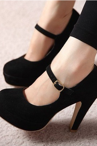 black hoco shoes
