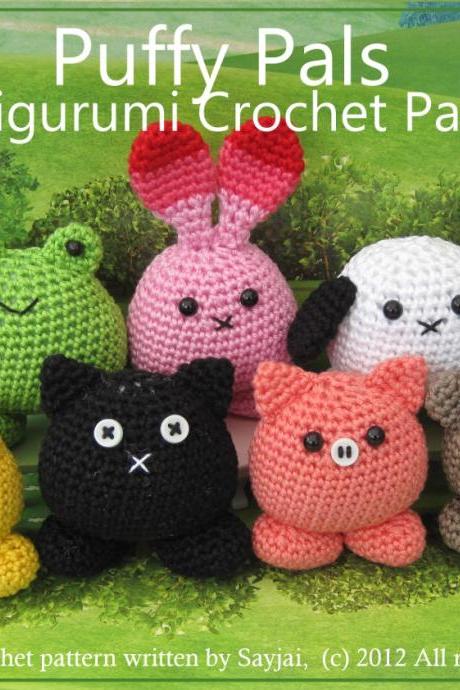 Puffy Pals Amigurumi Crochet Pattern