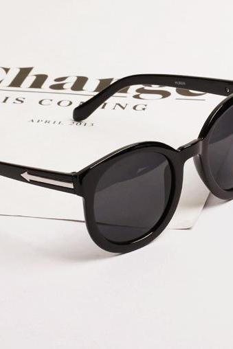 *Free Shipping* New fashion vintage round frame sunglasses karen walker Metal arrow Brand women men retro sun glasses gafas oculos de sol