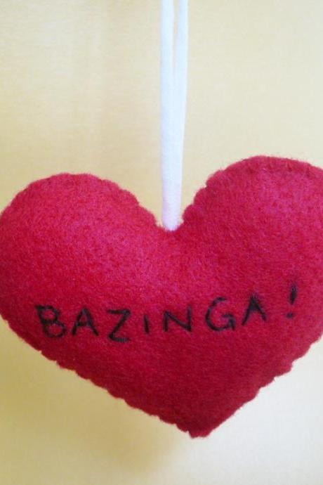 Bazinga Ornament Funny