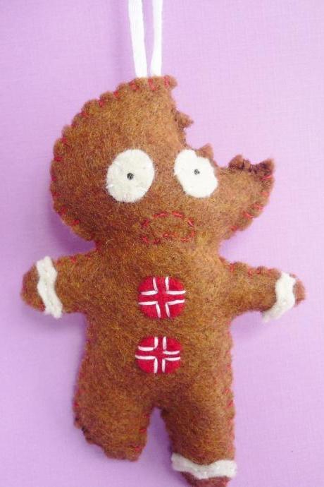 Gingerbread Man Ornament, Funny Christmas Ornaments