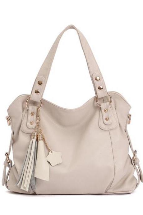 Fashion Tassel Handbag & Shoulder Bag
