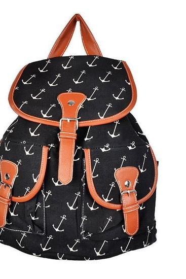 FREE SHIPPING 2014 KPOP Women's Bookbag TRAVEL NEW Rucksack School Bag Satchel Canvas Backpack