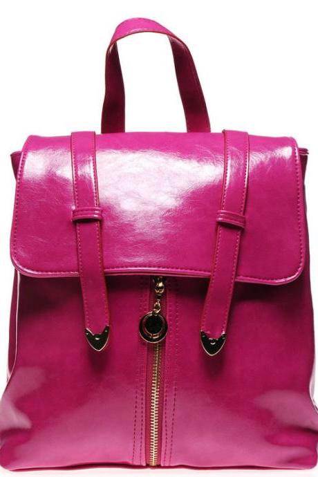 Fashion Purple Lady Backpack