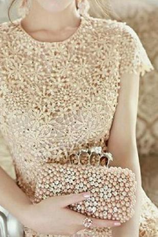 Embroidery Lace Dress
