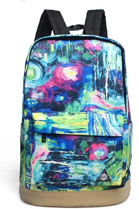 Dreaming Design Casual Canvas Backpack