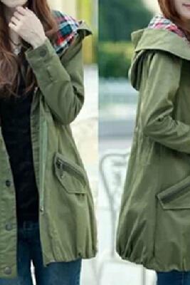 Fashion Long-sleeved Hooded Windbreaker Jacket #df102026hk