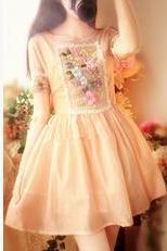 Sweet Embroidered Princess Dress #we102514up