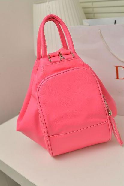 Sweet Vivi Candy Color Pure Multi-Function Backpack